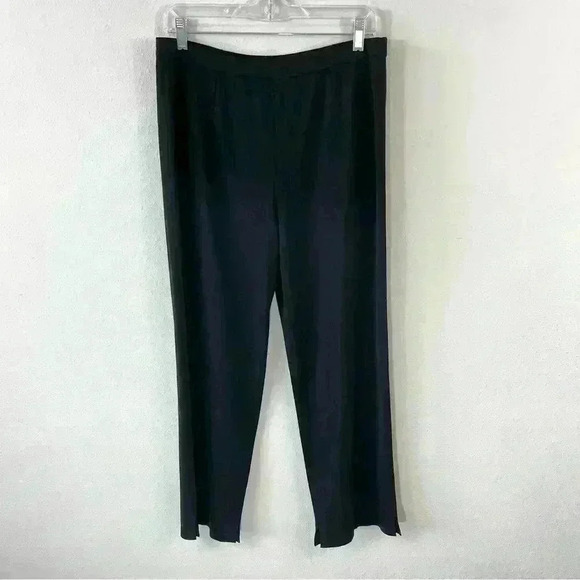 Ming Wang Pants - Ming Wang black pull on ankle pants